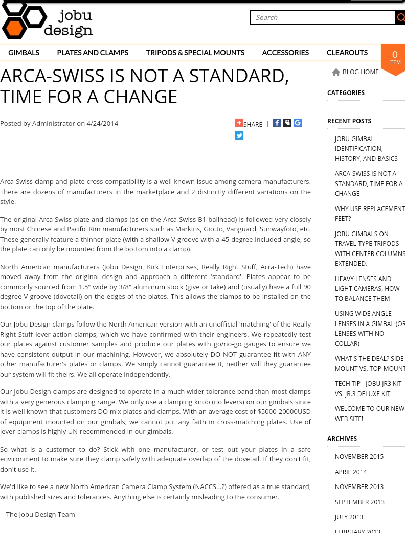 Jobu ARCA Swiss is not a standard 2014.jpeg