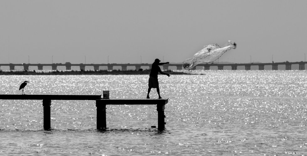 Sander's Beach Fishing (and waiting)