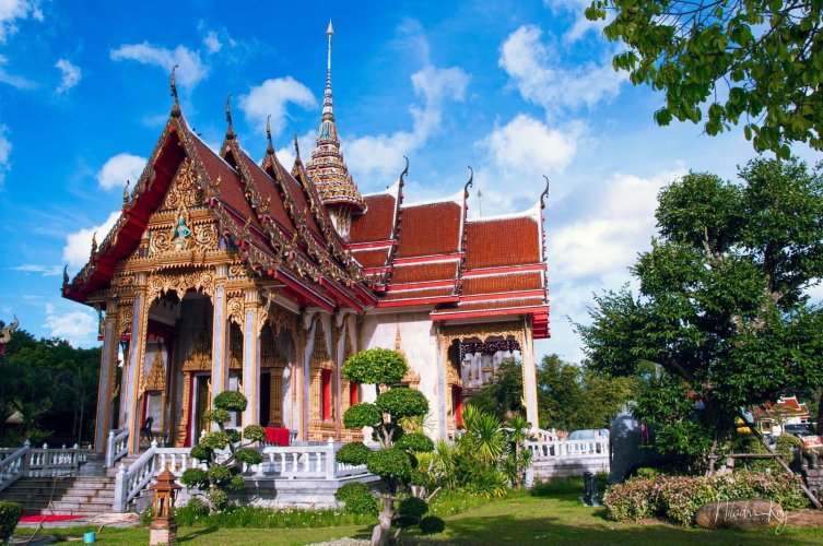 Temple. Phuket, Thailand.