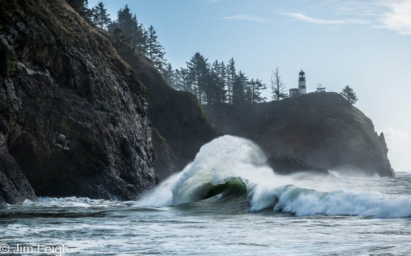 Angry Waves on the Oregon Coast