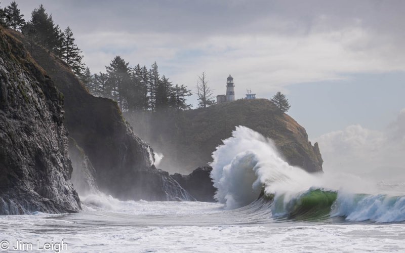 Angry Waves on the Oregon Coast