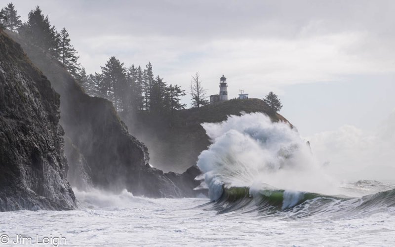 Angry Waves on the Oregon Coast