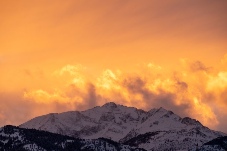 Fiery Sunset
