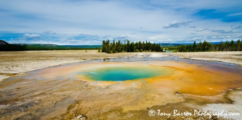 Geothermal Pool Yellowstone NP