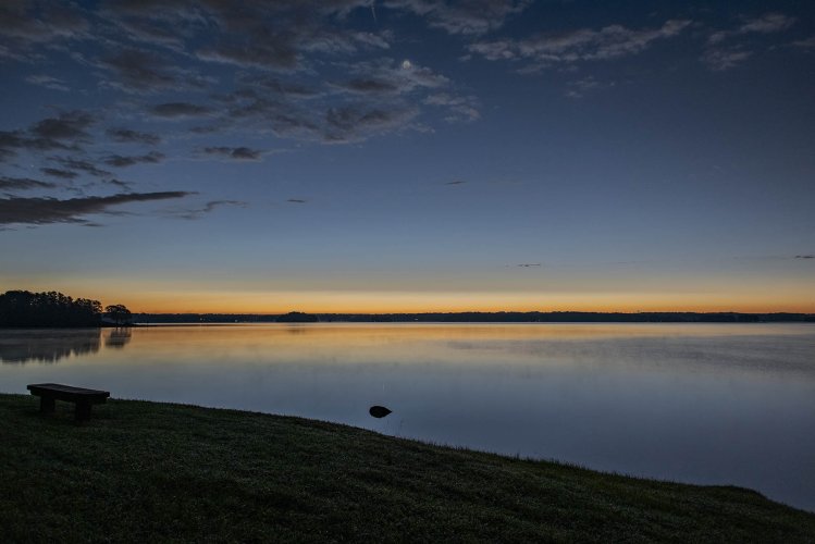 First light on Lake Lanier, GA