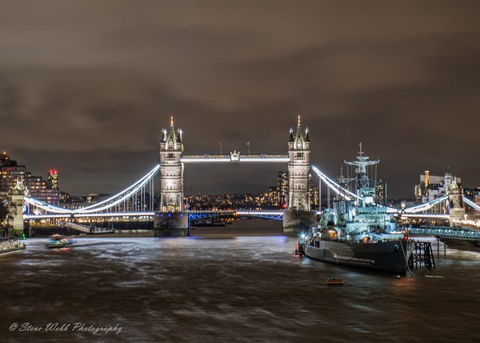 Tower Bridge On A Stormy Evening