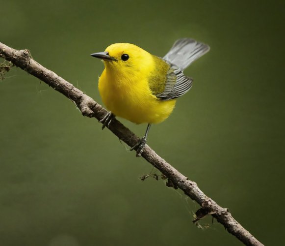 Prothonotary Warbler & Pushing Z9 and 800 6.3 to the extreme