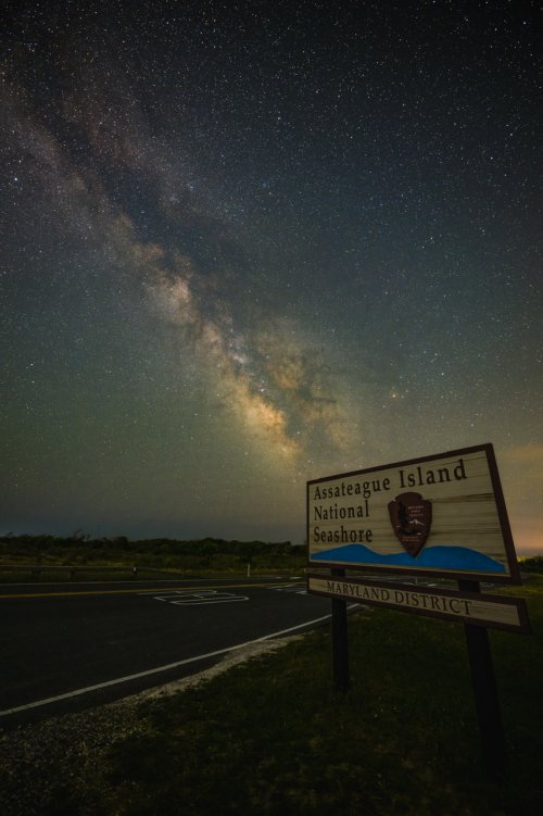 Milky Way at Assateague Island