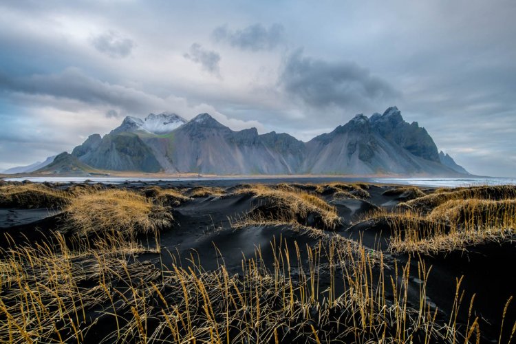 Iceland, black dunes...
