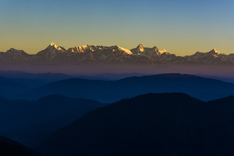 Himalayas in First Light..!!