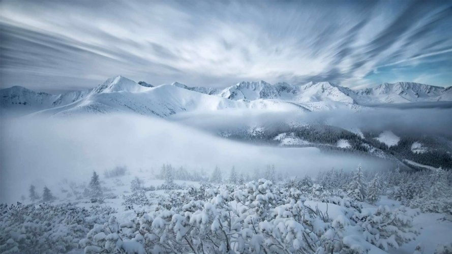 Western Tatras in winter