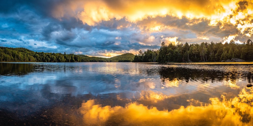 Sunset in the Adirondacks