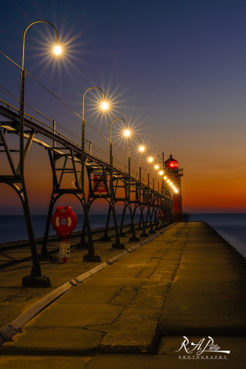 South Haven Michigan lighthouse series