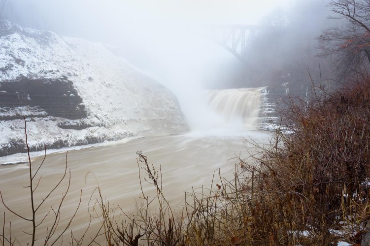 Winter In Letchworth State Park!